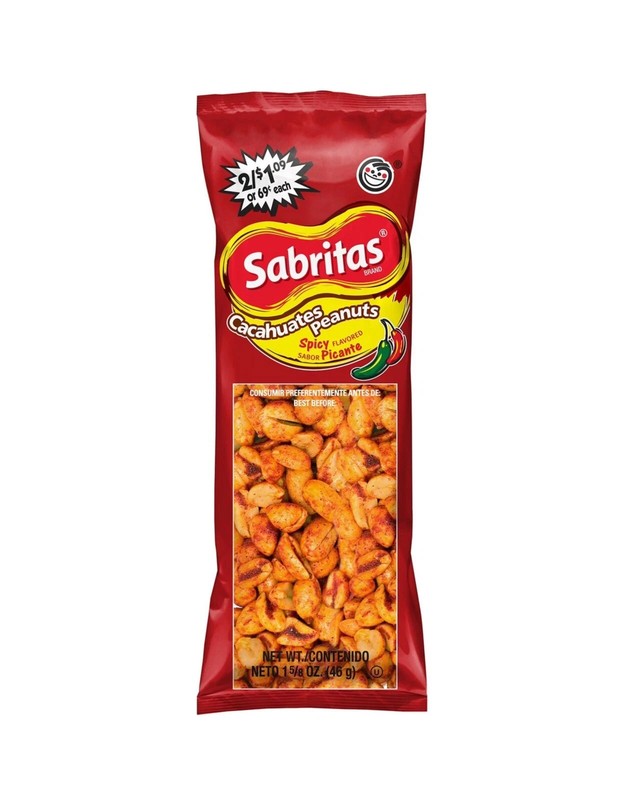 Sabritas Peanuts Variety Pack 30 Count 4 Flavors Snack Packs Bulk gallery