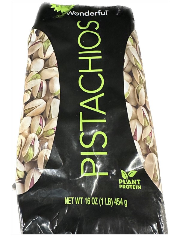 Wonderful Pistachios In-Shell Roasted & Salted Nuts 16 Ounce Bag