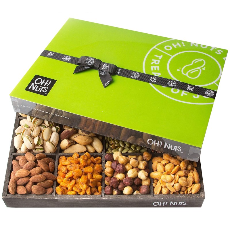 Oh Nuts 12 Variety Nuts Gift Basket Healthy Gift Baskets Gourmet Assorted N... gallery
