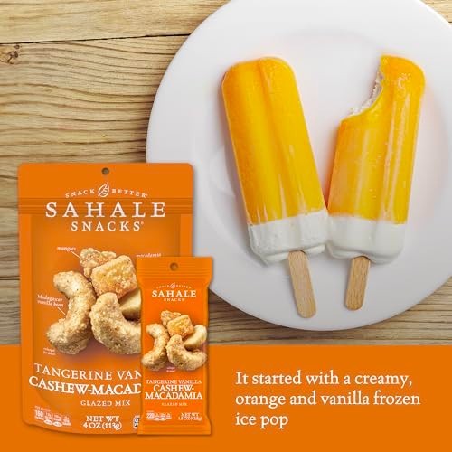 Tangerine Vanilla Cashew-Macadamia Snack Mix - 18 Grab & Go Bags, Non-GMO, Glute gallery