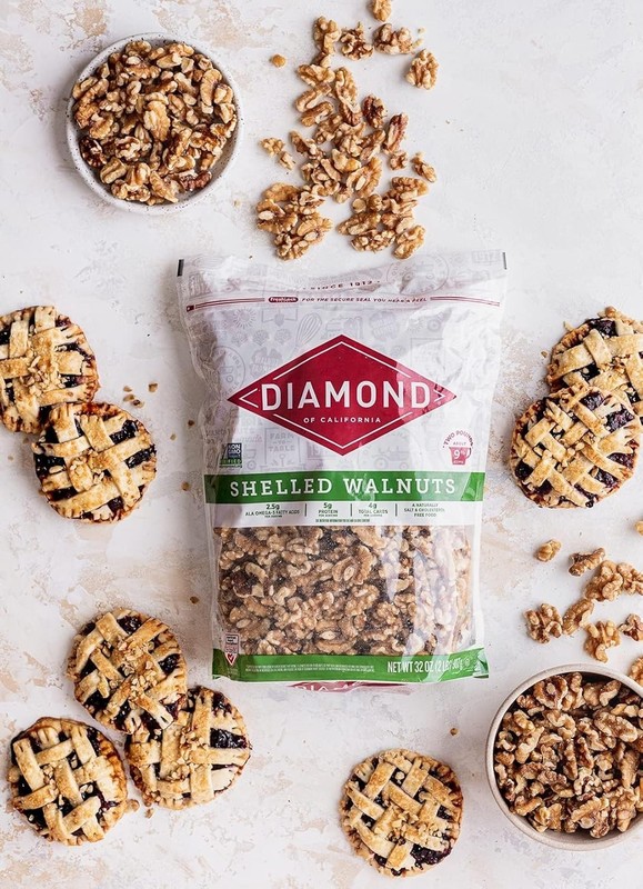Shelled Walnuts, 5g Protein, 32 oz Bag gallery