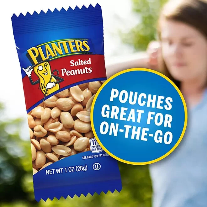 Planters Salted Peanuts, Single-Serve Packs (1 oz., 48 pk.) Great Price gallery