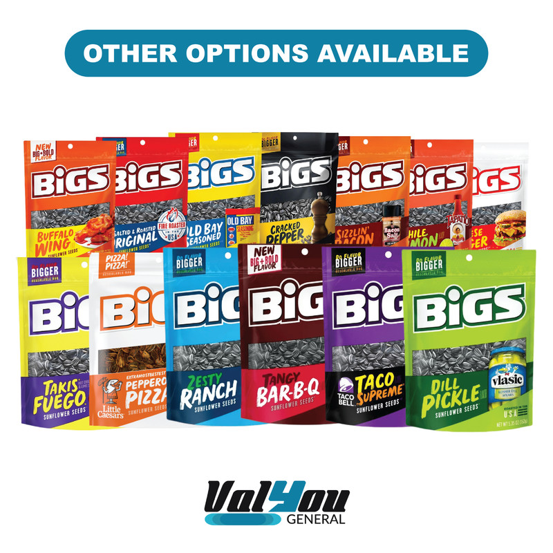 4x Bags Bigs Hidden Valley Zesty Ranch Flavor Sunflower Seed Bags | 5.35oz gallery