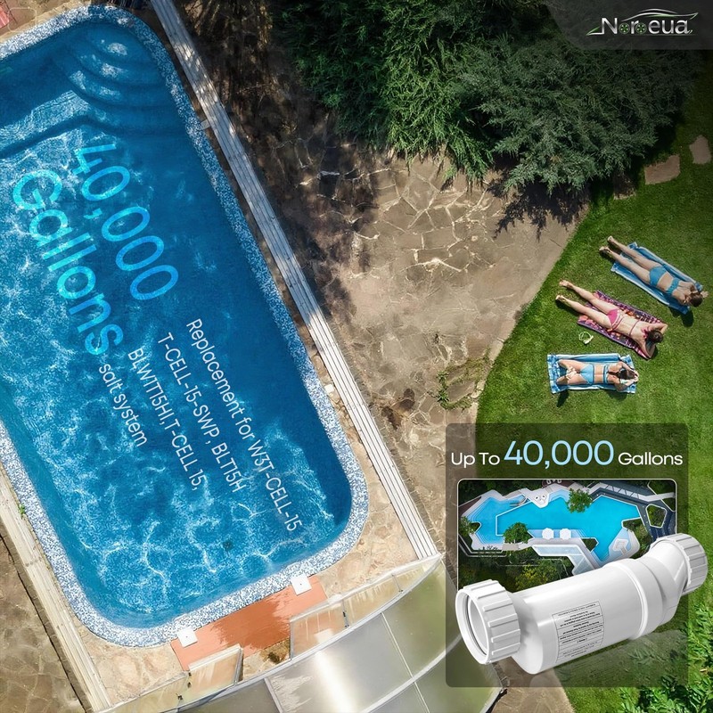 Salt Cell T-15 Hayward Cell T15 Pool Chlorinator System with AquaRite, AquaTr... gallery