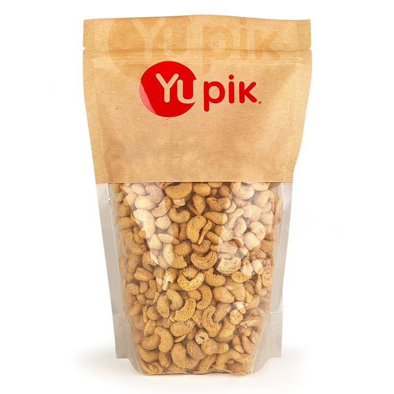Nacho Cashews, 1 Lb (16 Oz), Kosher, Gluten-Free, Roasted Cashews with Vegan Che