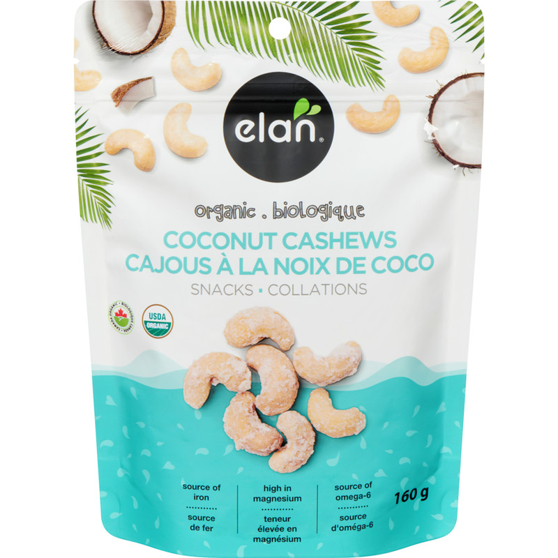 2-Pack Elan Coconut Cashews Organic