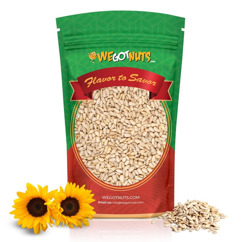 Premium Raw Sunflower Seed Kernels - Kosher, Unsalted, Healthy Snack - 5 lbs gallery