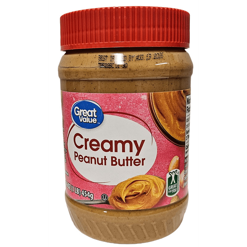 About this item Great Value Creamy Peanut Butter, 16 oz Ideal for topping your m gallery