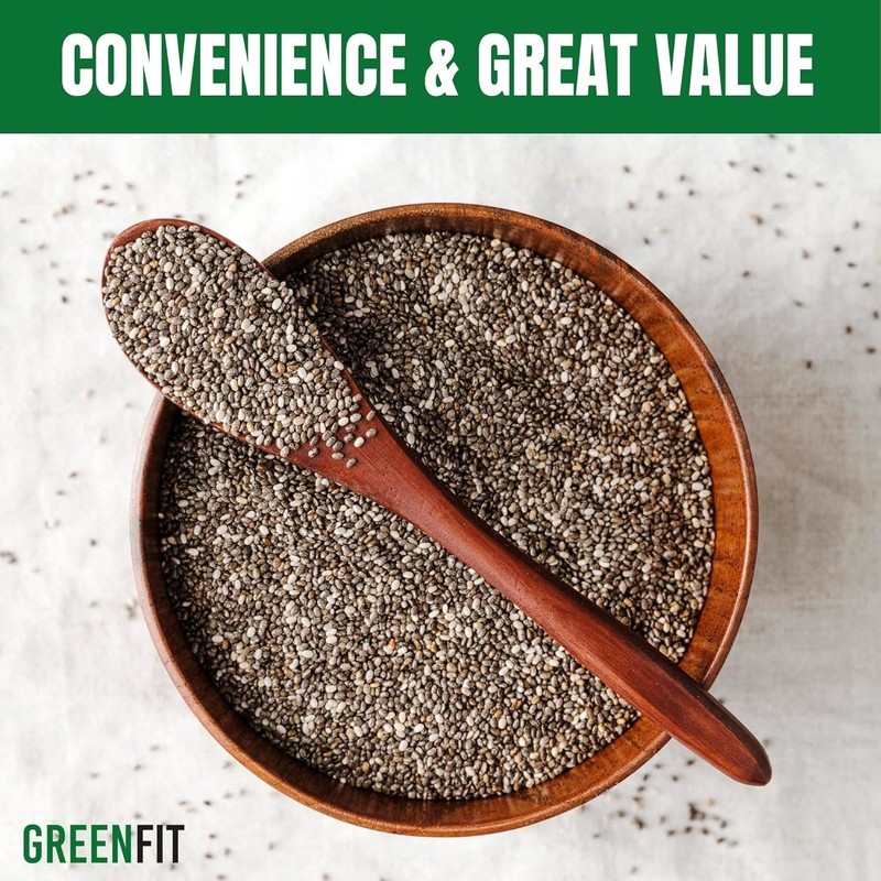 Bulk Chia Seeds 10Lbs Bag | A+ Grade Chia | Nutrient-Packed Superfood | Non-G... gallery