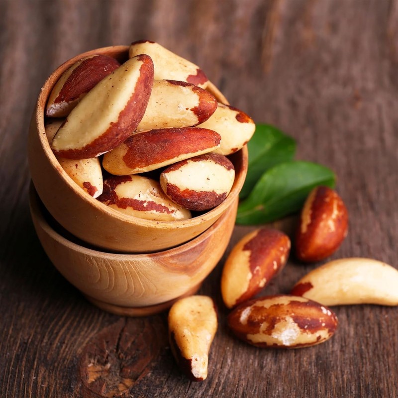 Elan Organic Raw Brazil Nuts, 6.5 oz, Whole Nuts, No Shell, Non-GMO, Vegan, Glut gallery