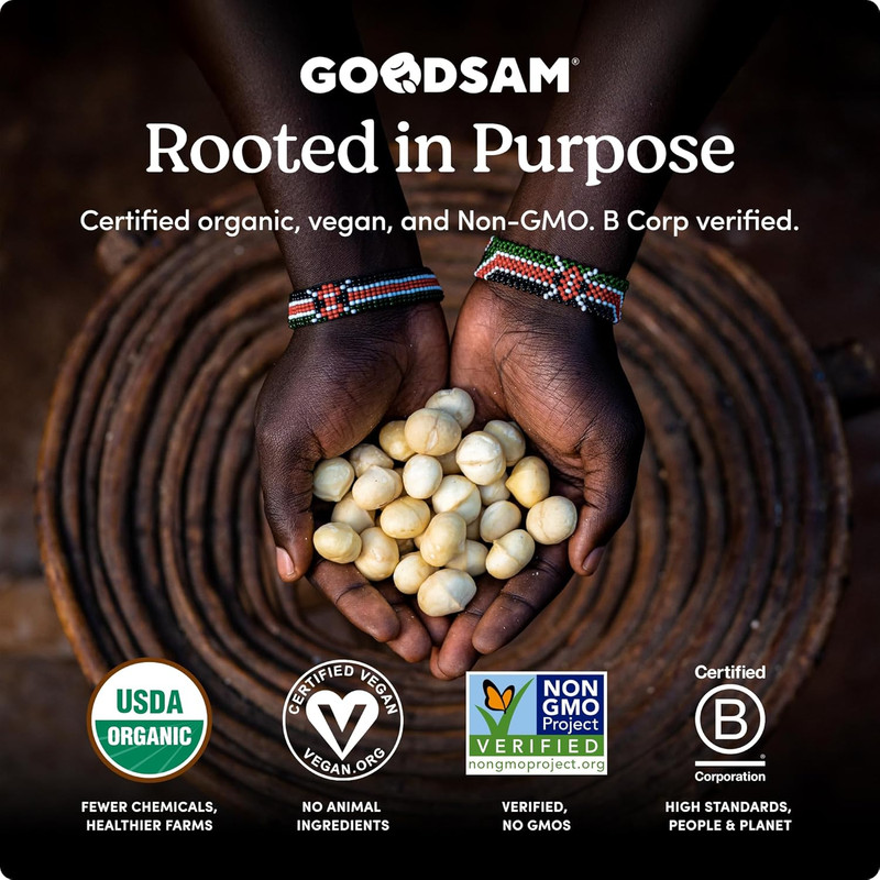 Small Farms Organic Raw Macadamia Nuts 1.5Lb | Creamy & Buttery | One Ingredient gallery