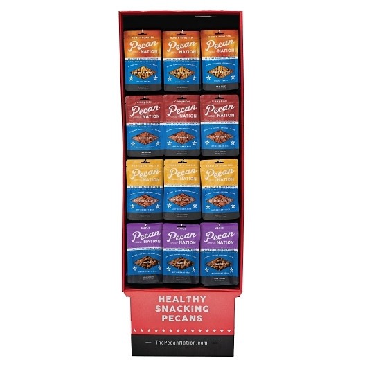 Pecan Nation Peggable Shipper Creamy, 48 Count