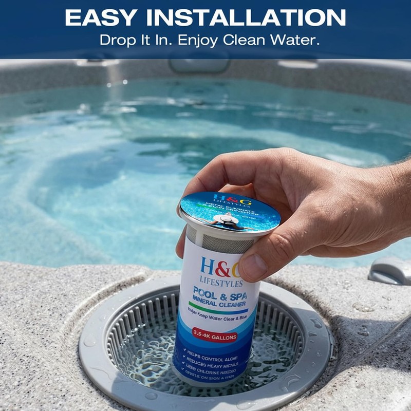 Metal Eliminator & Stain Preventer for Pool & Spa, Heavy Metal for Iron, Copp... gallery