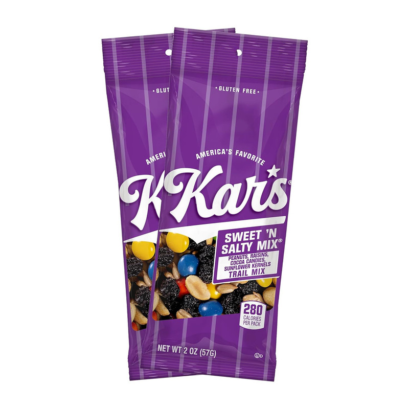 Kar’s Nuts Sweet ‘N Salty Trail Mix, 2 oz Pouch (Pack of 72), Gluten-Free Trail