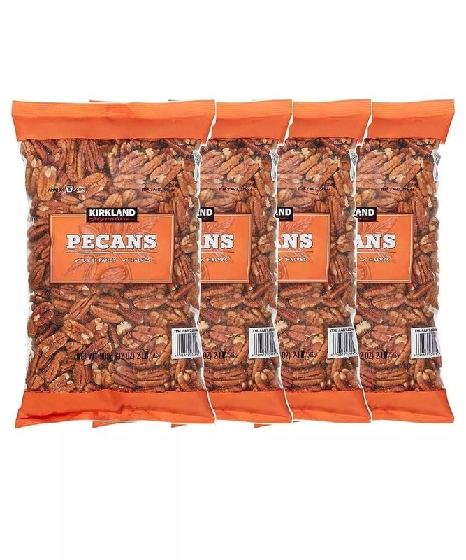 4 PACK - Kirkland Signature Pecan Halves 32 oz gallery