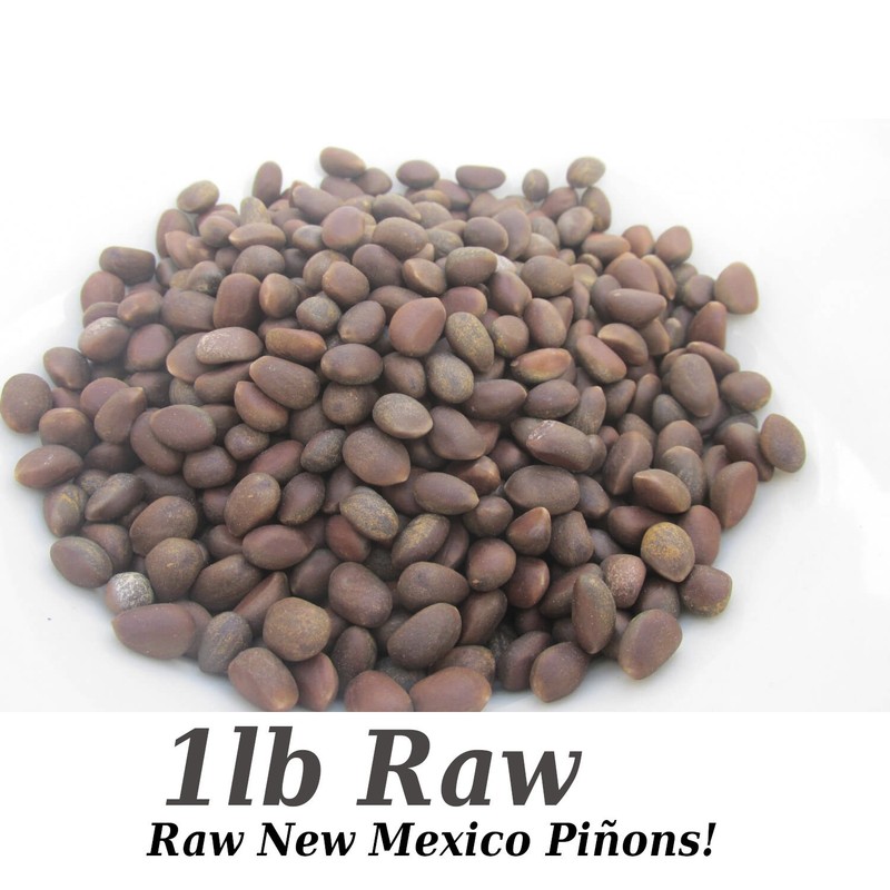 Piñon Pine Nuts, New Mexico, 1lb Raw Pinon | Navajo Nation, Zuni Mountains