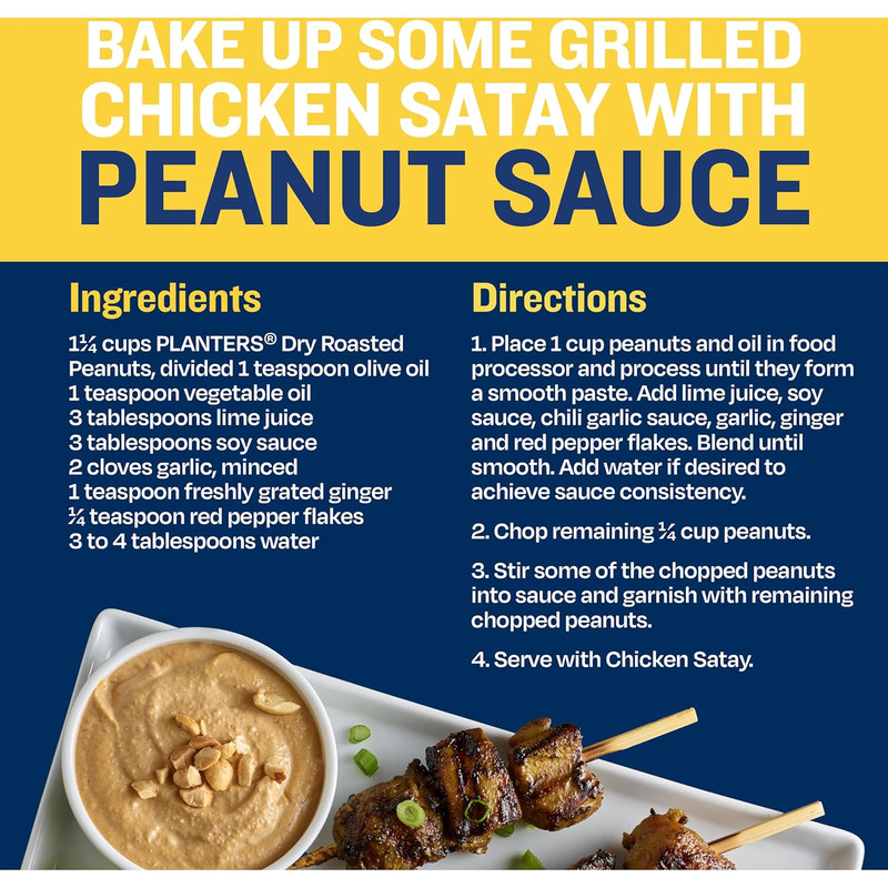 PLANTERS Unsalted Dry Roasted Peanuts 16 Oz (12-Pack) gallery