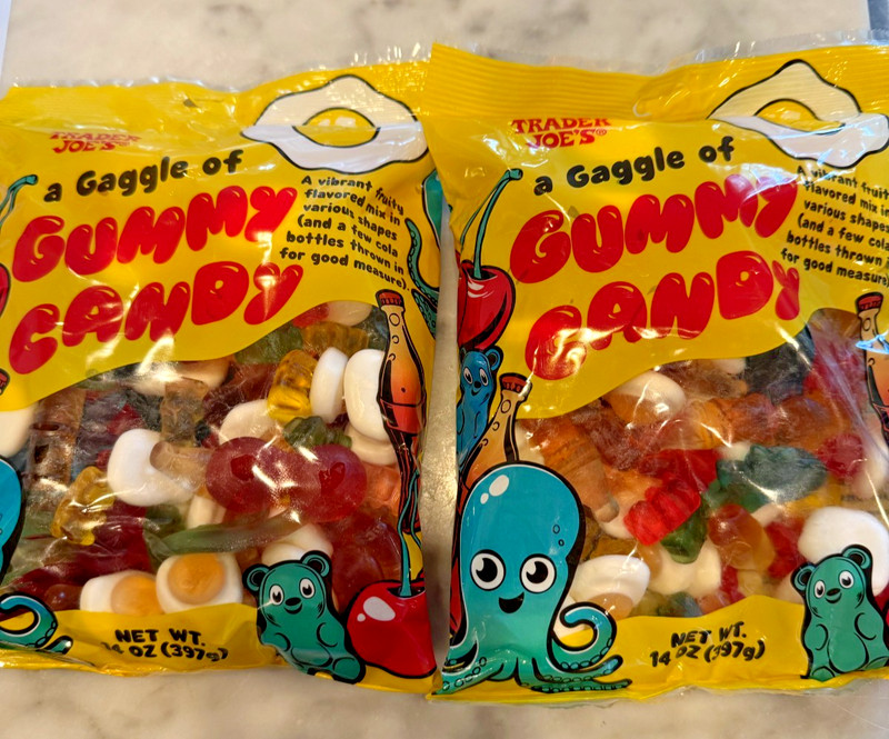 2 Packs Trader Joe's A Gaggle of Gummy Candy 14 Oz Each gallery