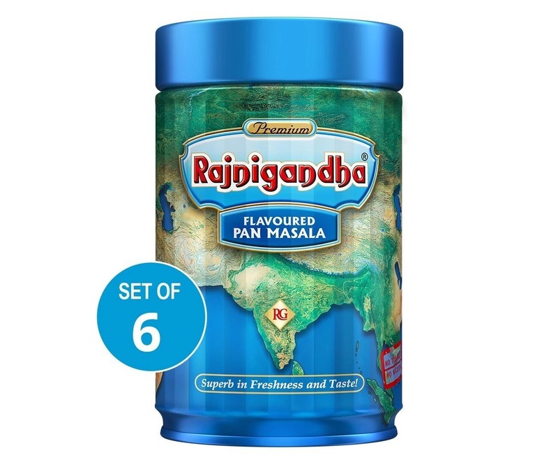 Rajnigandha Premium Flavoured Mouth Freshner 100g Can PACK OF 6
