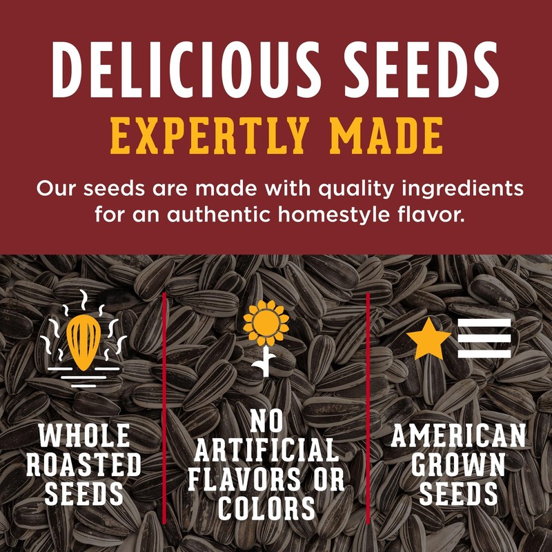 DAVID Roasted and Salted Jumbo Sunflower Seeds, Keto Friendly, 5.25 oz, 12 Pack gallery