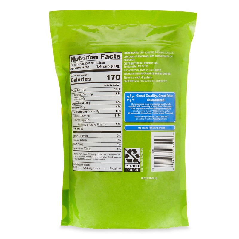 Lightly Salted, Shelled Pistachios, 12 Oz Bag gallery