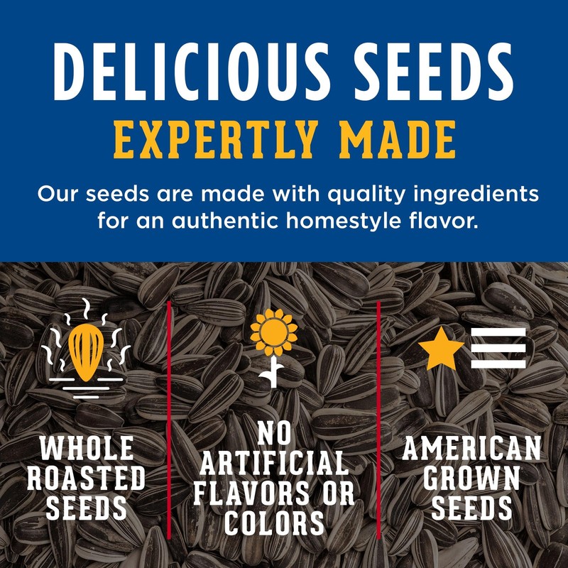 DAVID SEEDS Roasted and Salted Original Jumbo 5.25 Ounce (Pack of 12) gallery