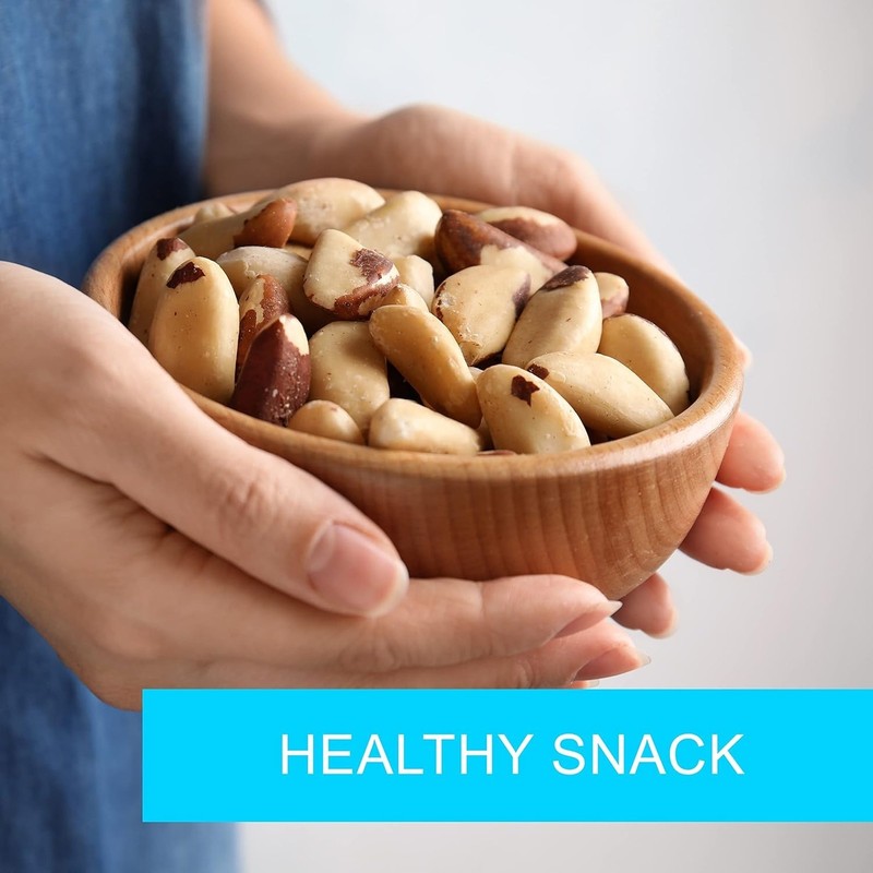 Roasted Salted Brazil Nuts, 32 oz, Healthy Snack, Baking, Cooking, Gift gallery