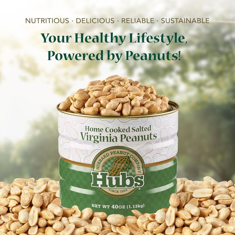 Hubs Peanuts Premium Salted Virginia Nuts - Irresistible Crunch & Flavored Nu... gallery