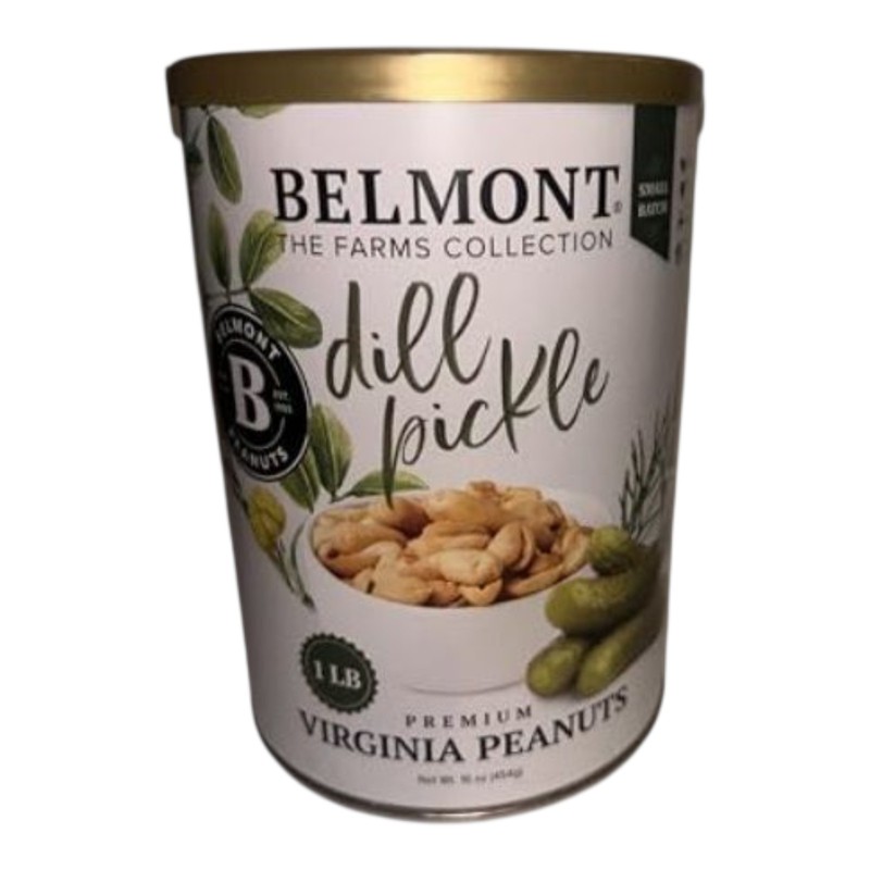 Belmont Virginia Peanuts Premium 1 Lb Sea Salt Delicius
