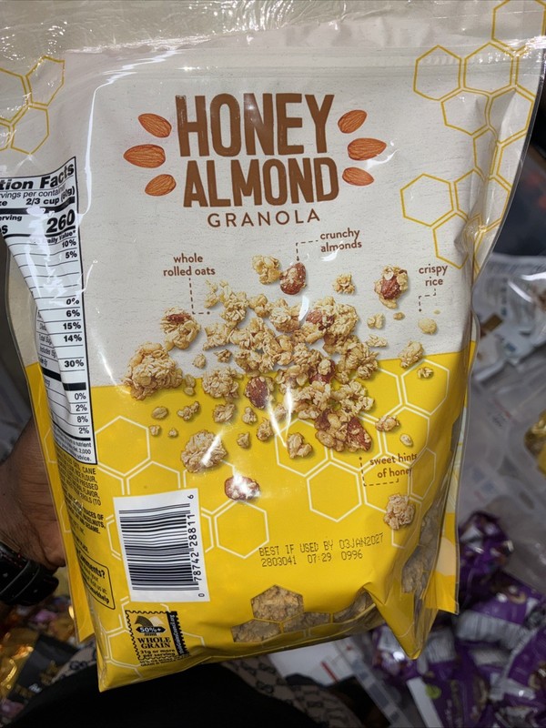 Member's Mark Non GMO Honey Almond Granola 32 Oz. FREE SHIPPING!!!