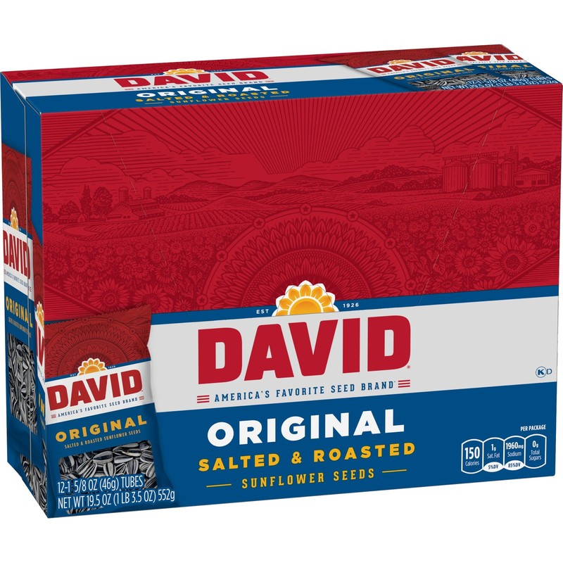 Roasted and Salted Sunflower Seeds, 1.625oz. (Pack of 12) gallery