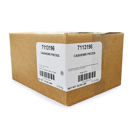Azar Raw Cashew Pieces, 2 Pounds, 3 Per Case gallery