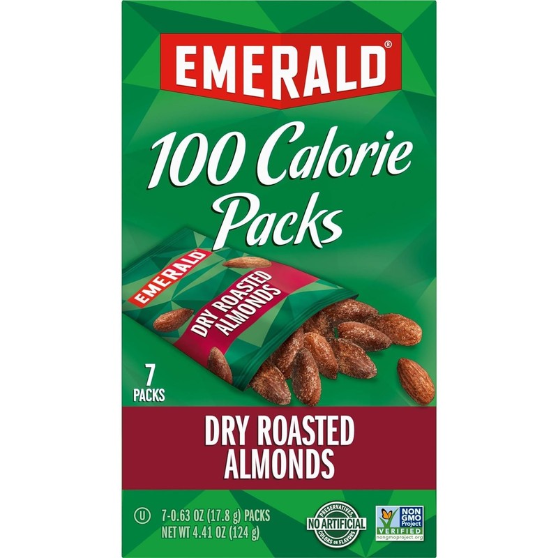 Nuts Dry Roasted Almonds, 100-Calorie Packs, 7 Count (Pack of 2) gallery
