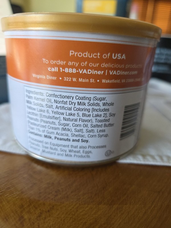 2 Virginia Diner Salted Caramel Peanuts 11oz each can gallery