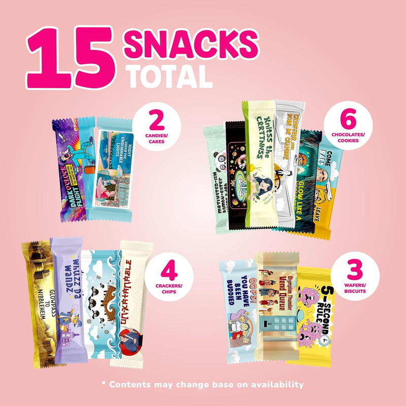 Mega International Snack Box,Premium Exotic Foreign Snacks,Unique Snack Food Gif gallery
