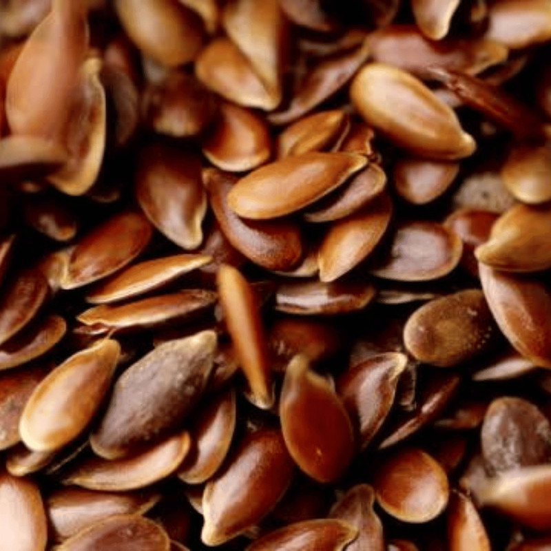 Brown Flax Seeds Whole Raw Grain Flaxseed NON GMO Linseed gallery