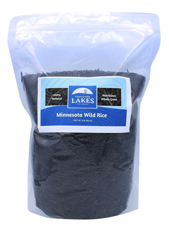 Minnesota Wild Rice - Bulk 5 lbs | 100% Natural & Delicious gallery
