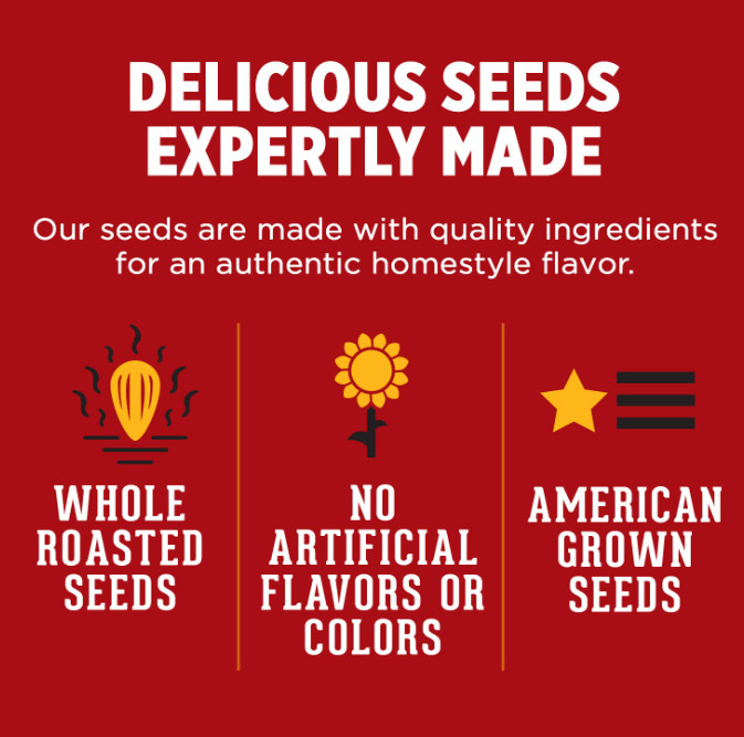 DAVID Roasted and Salted Original Jumbo Sunflower Seeds, 5.25 oz gallery