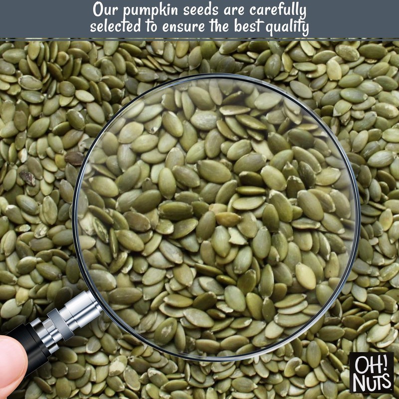 2 Lb Roasted Salted Pumpkin Seeds Pepitas New York Zip-Seal Bag gallery