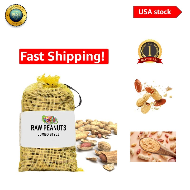 Fancy Grade Gluten-Free Boiling Peanuts – Perfect for Squirrels & Birds – 2lbs