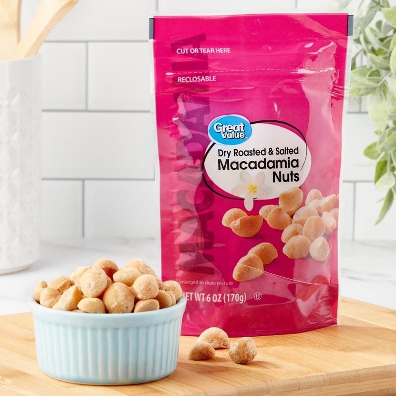 Dry Roasted & Salted Macadamia Nuts, 6 oz gallery