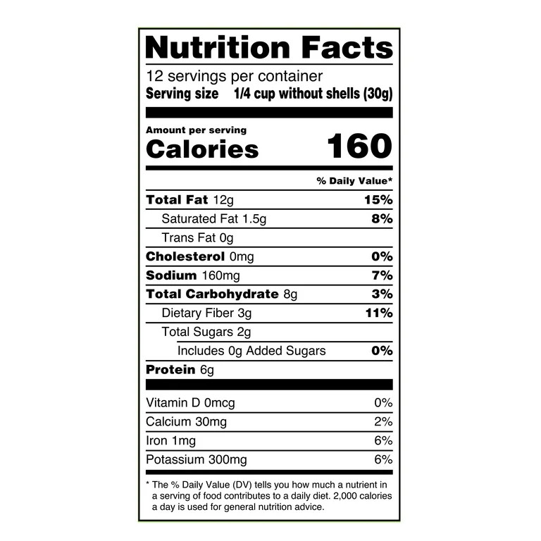 Great Value Roasted and Salted Pistachios, 24 oz gallery