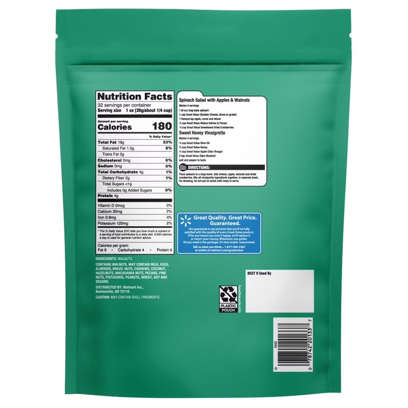Walnuts Halves & Pieces, 32 oz gallery