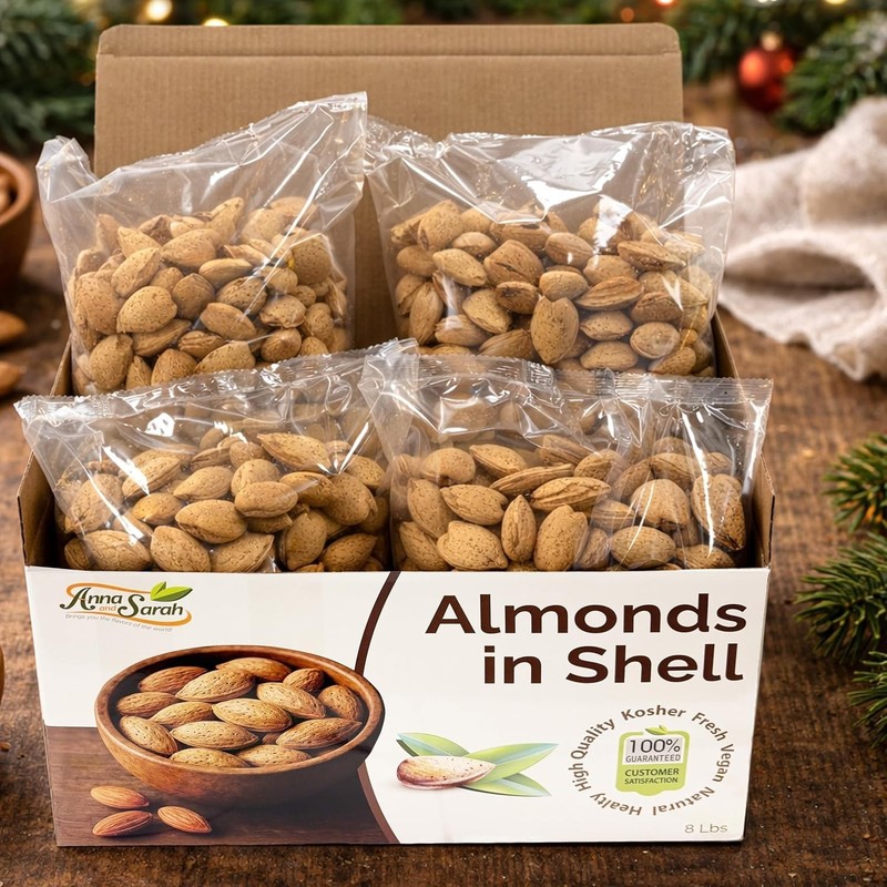 Natural Whole Almonds, Jumbo California, 8 lbs gallery