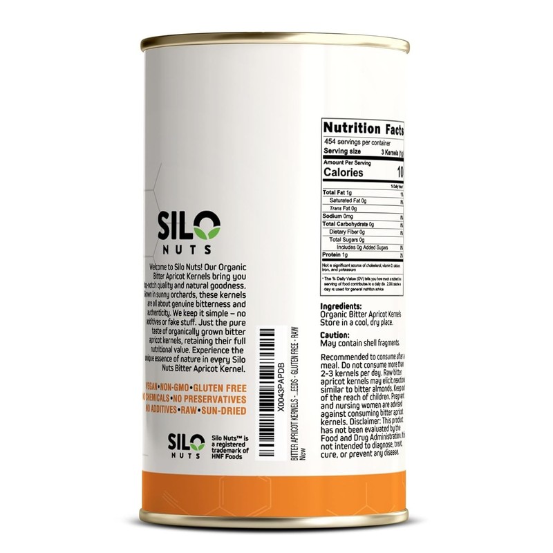 Organic Bitter Apricot Kernels - USDA Certified Organic Bitter Apricot Seeds … gallery