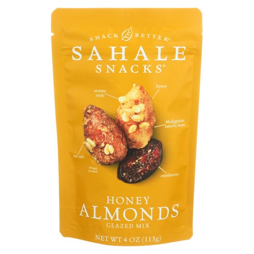 Glazed Almonds 4 Oz(Case Of 6) by Sahale Snacks
