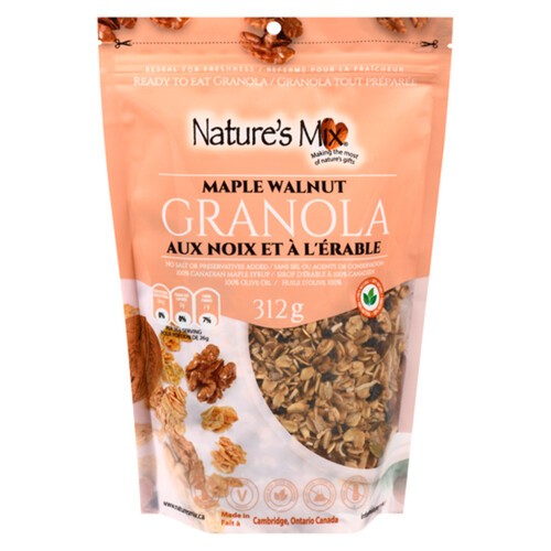 2-Pack Nature's Mix Maple Walnut Granola 312 g