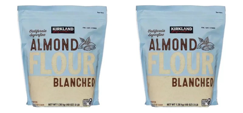 2 Pack Kirkland Signature Almond Flour 3 LB Each Pack