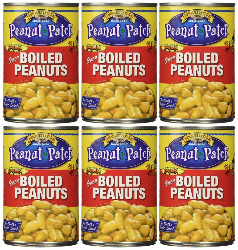 6 Piece Cajun Style Boiled Peanuts, 5.95 Pound (Pack of 6)