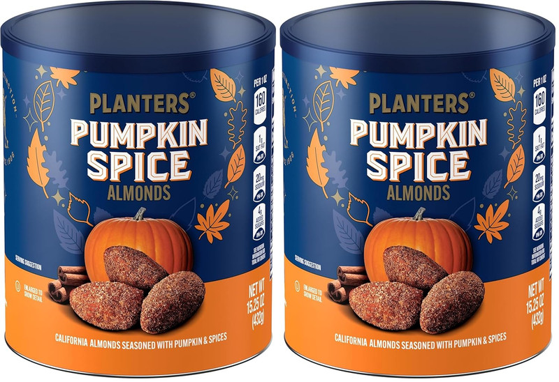 Fall Edition Pumpkin Spice Almonds, Pumpkin Spice Snacks, Cooking & Baking Nuts